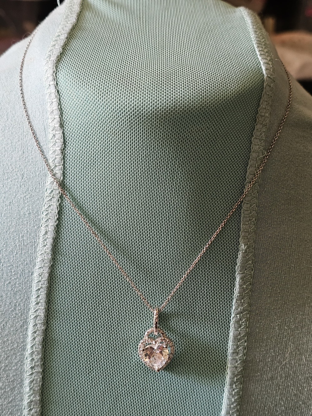 Tiffany Co ,Sterling Silver Cz  Heart